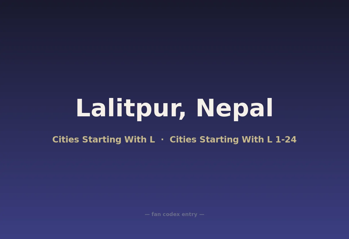 Lalitpur, Nepal