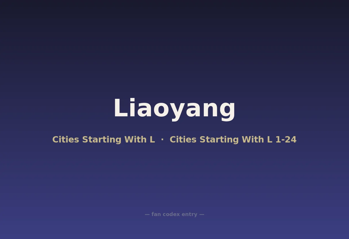 Liaoyang