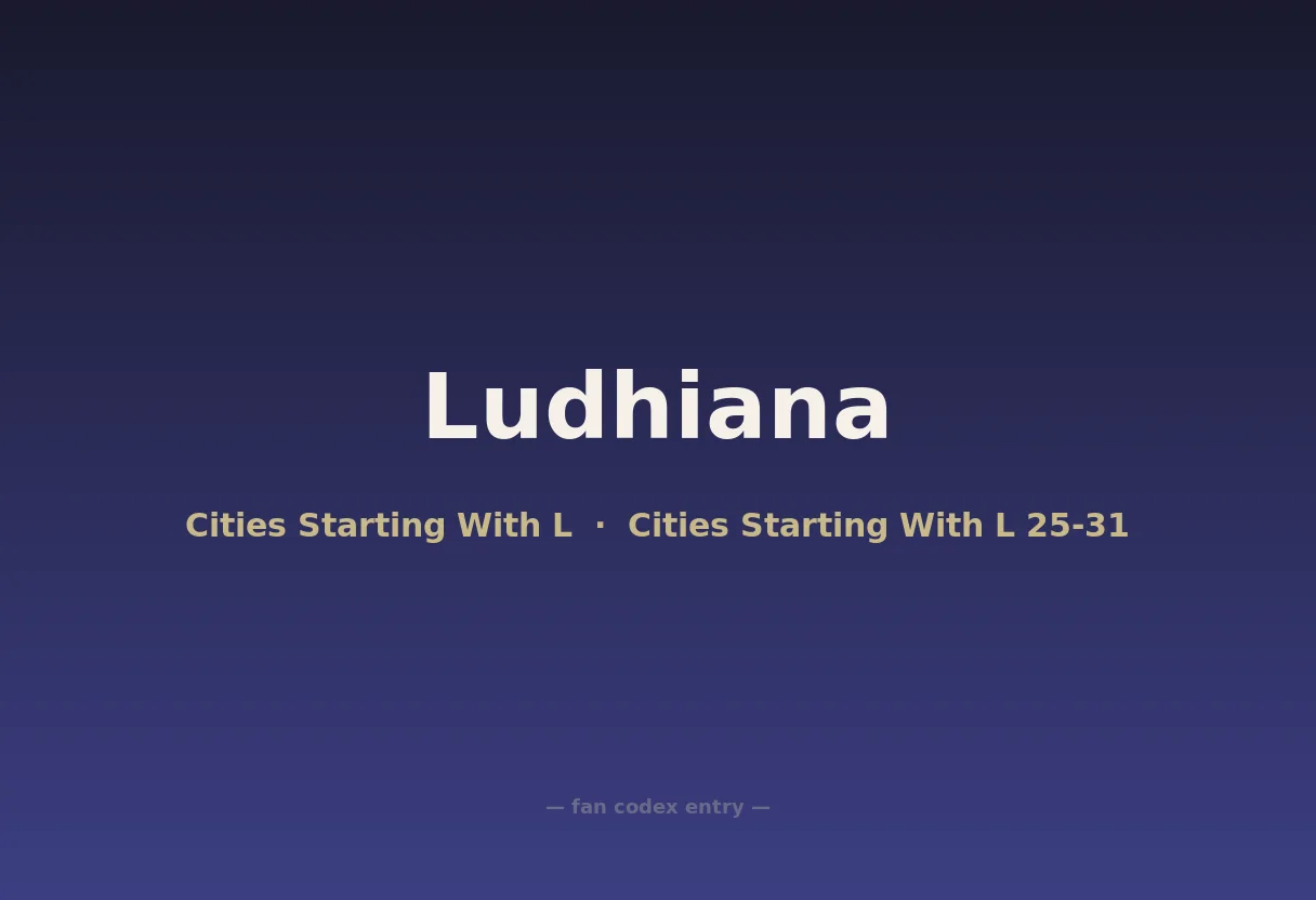 Ludhiana