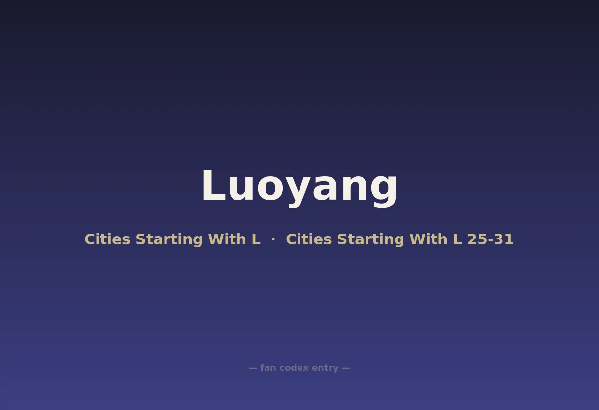 Luoyang